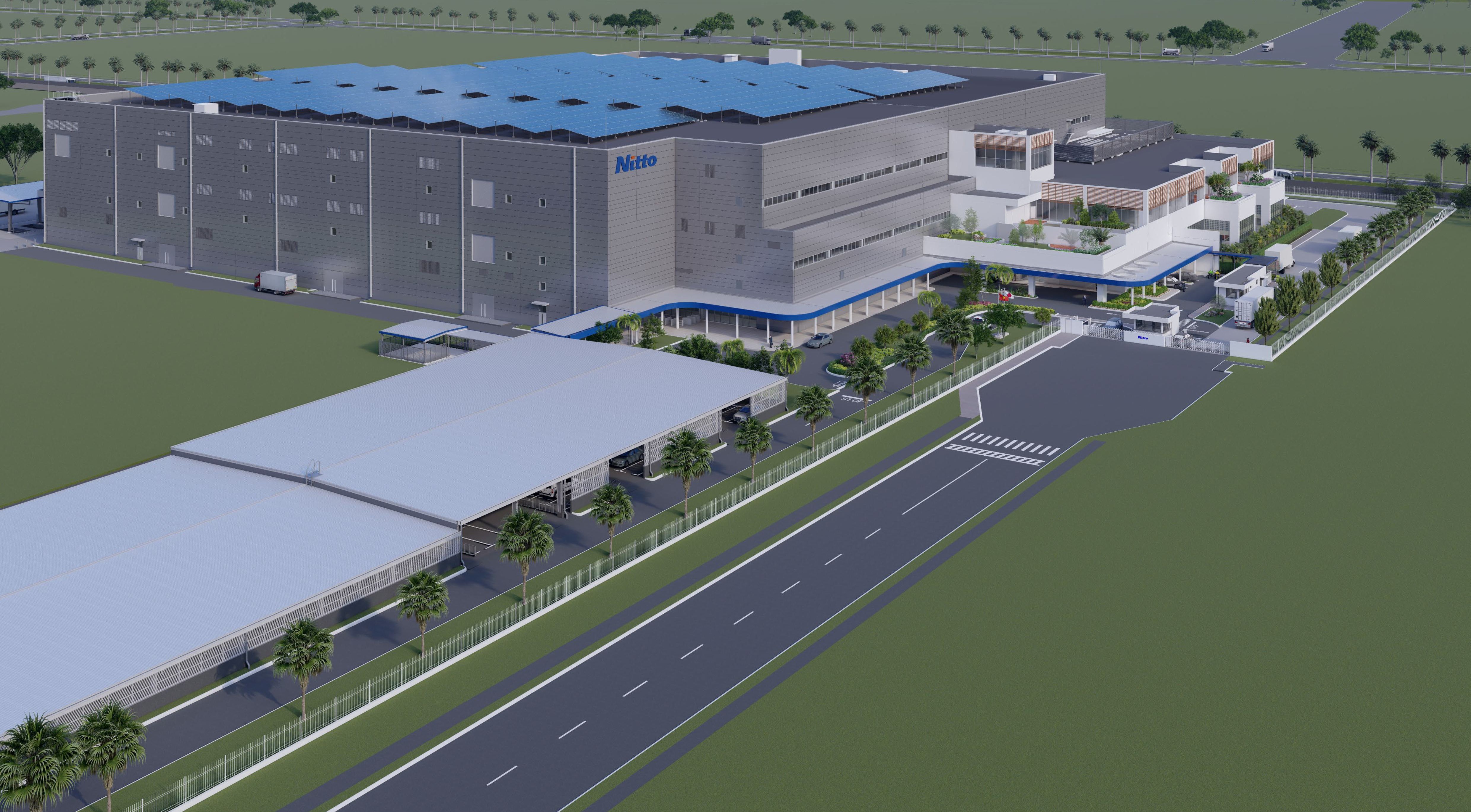 Contractor Vilai Viet began constructing the Nitto factory in Hung Yen